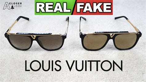 louis vuitton evidence sunglasses real vs fake|real louis vuitton glasses.